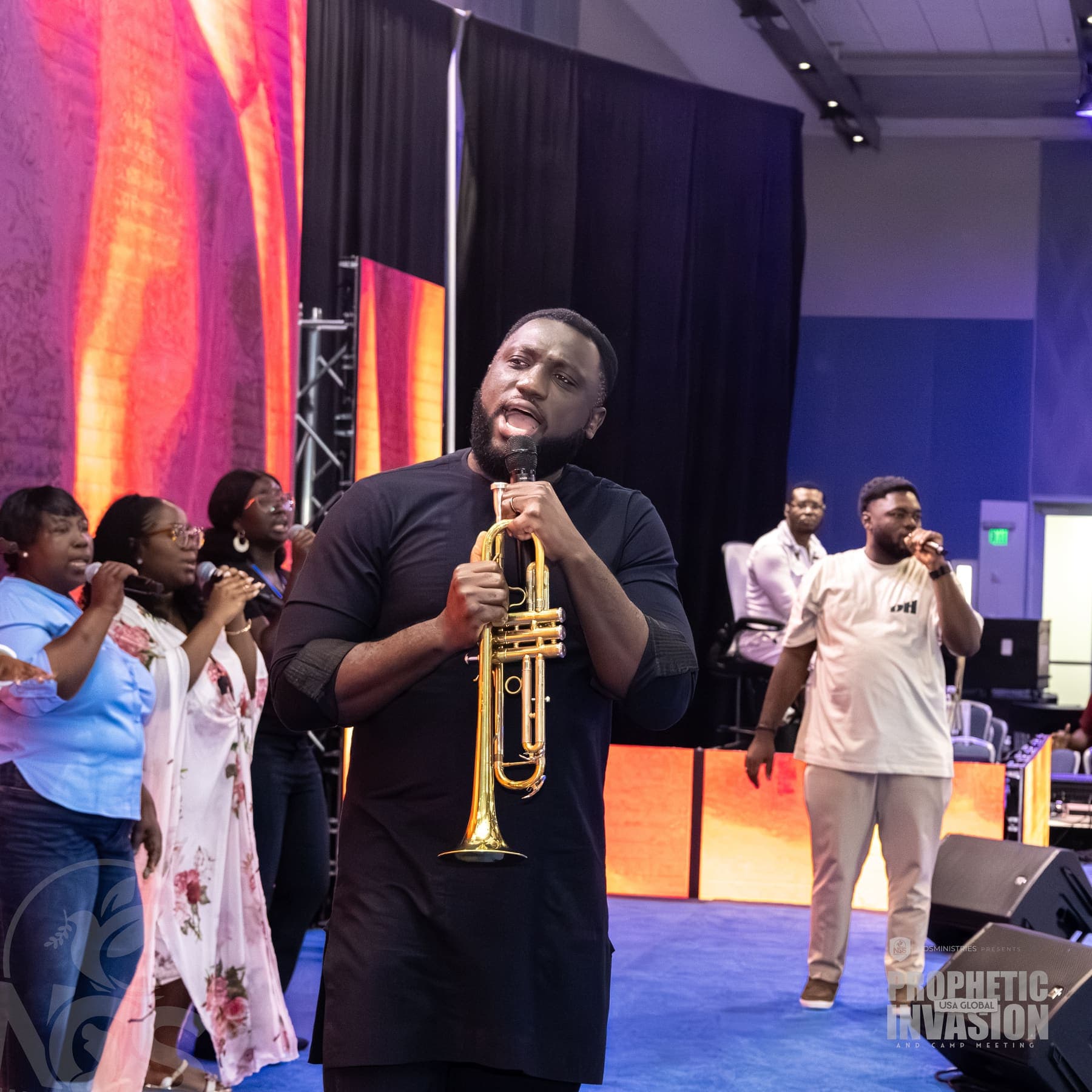 Day 3 morning session at the USA Global Prophetic Invasion, Hampton 2026.